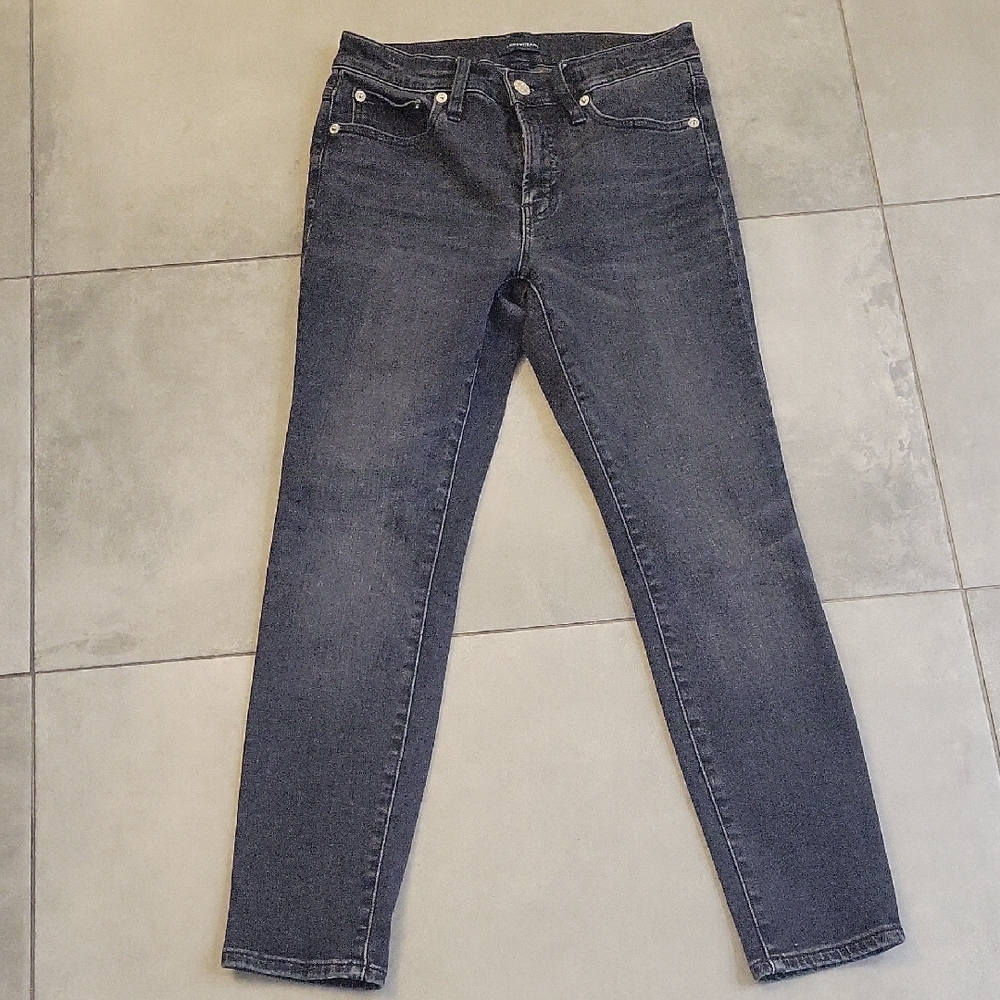 J. Crew Women's Skinny Jeans - Dark Gray